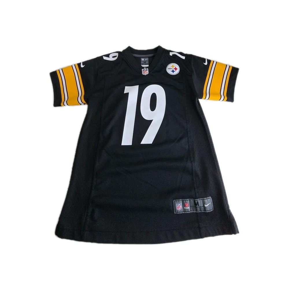 NIKE NFL Pittsburgh Steelers Juju Smith-Schuster #19 Youth Jersey M-10/12.